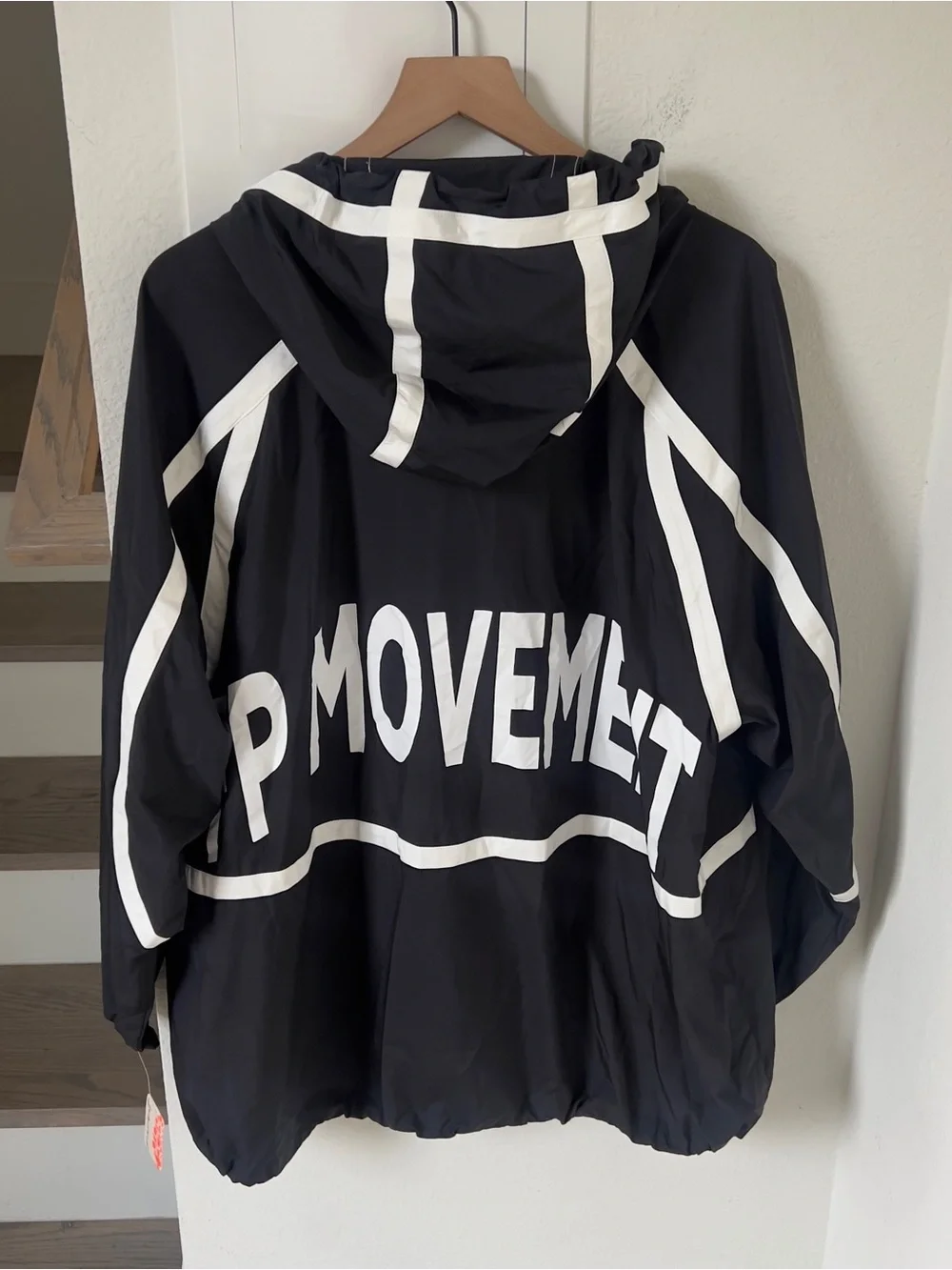 Free People FP Movement Training FP Cares Like The Wind Jacket - Black - NWT
